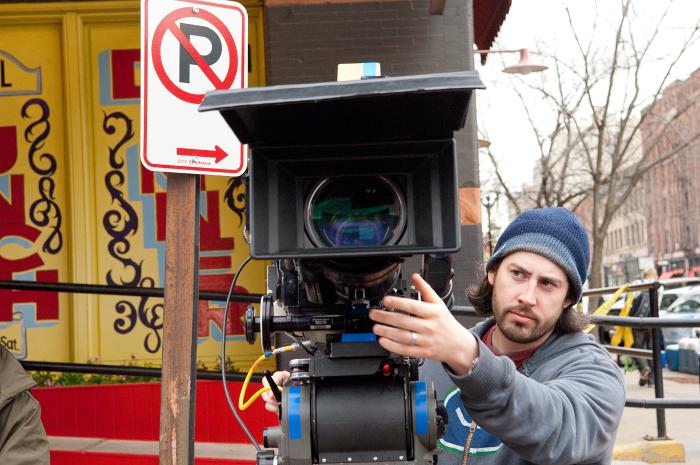 Jason Reitman در صحنه فیلم سینمایی پا در هوا
