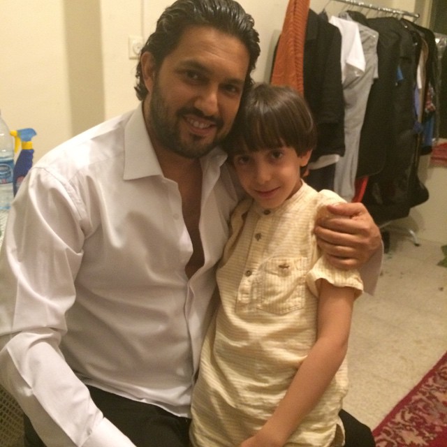 تصویری شخصی از صالح میرزا آقایی، بازیگر سینما و تلویزیون