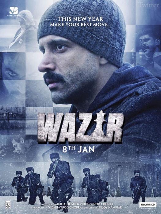  فیلم سینمایی Wazir با حضور Farhan Akhtar