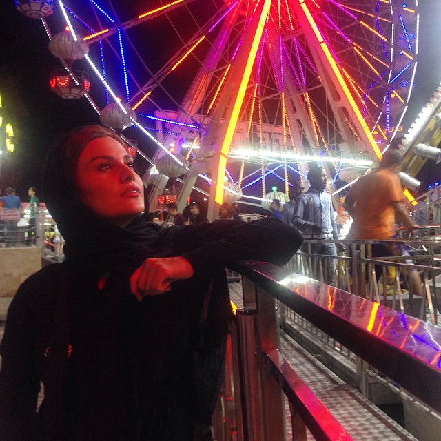 تصویری شخصی از رز رضوی، بازیگر سینما و تلویزیون