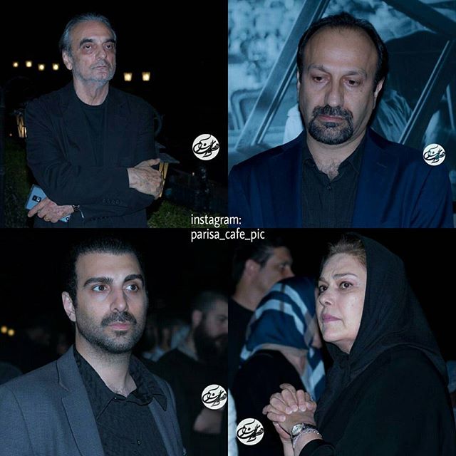 تصویری از پولاد کیمیایی، بازیگر و کارگردان سینما و تلویزیون در حال بازیگری سر صحنه یکی از آثارش