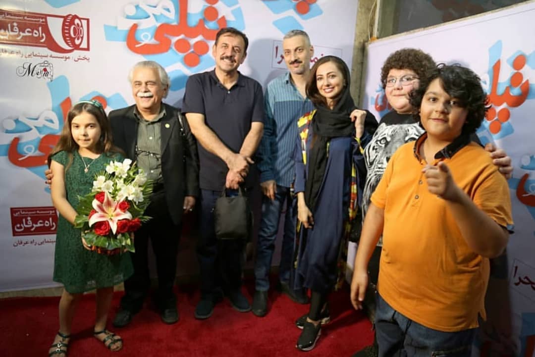 اکران افتتاحیه فیلم سینمایی تپلی و من با حضور نفیسه روشن و کیان علی پناه
