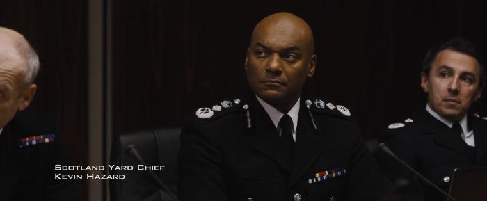 Colin Salmon در صحنه فیلم سینمایی لندن سقوط کرده است