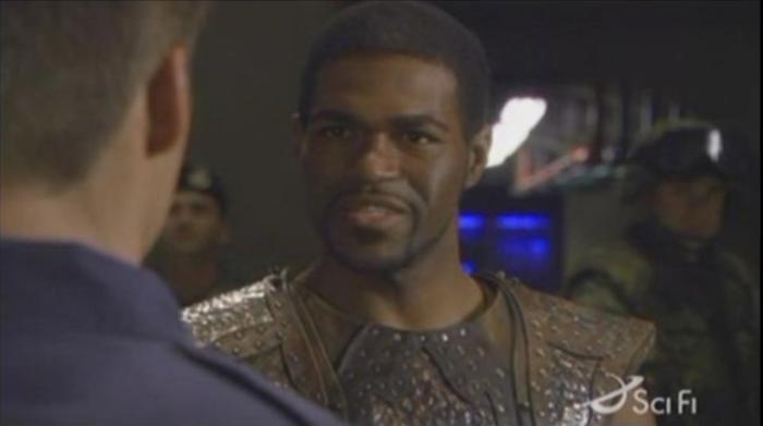 Jarvis W. George در صحنه سریال تلویزیونی دروازه ستارگان اس جی-۱
