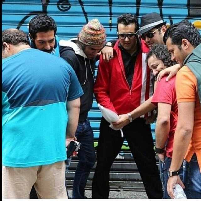 تصویری شخصی از سیدحسام نواب‌صفوی، بازیگر سینما و تلویزیون