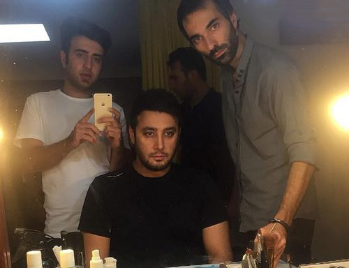 پشت صحنه سریال تلویزیونی نفس شیرین به کارگردانی سیامک خواجه‌وند