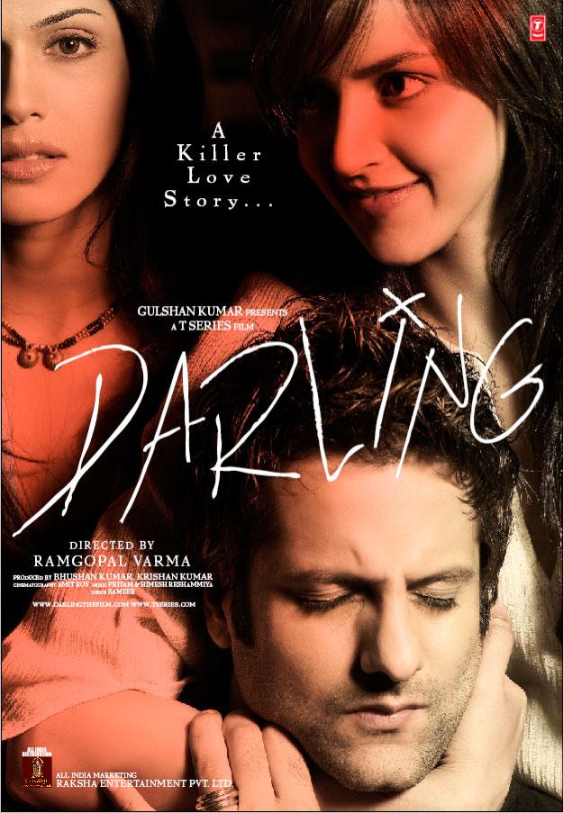 Fardeen Khan در صحنه فیلم سینمایی Darling به همراه Isha Koppikar و Esha Deol