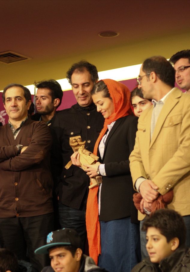 عکس جشنواره‌ ای فیلم سینمایی لاک‌ قرمز با حضور محمدرضا سکوت، بهنام تشکر و پردیس احمدیه