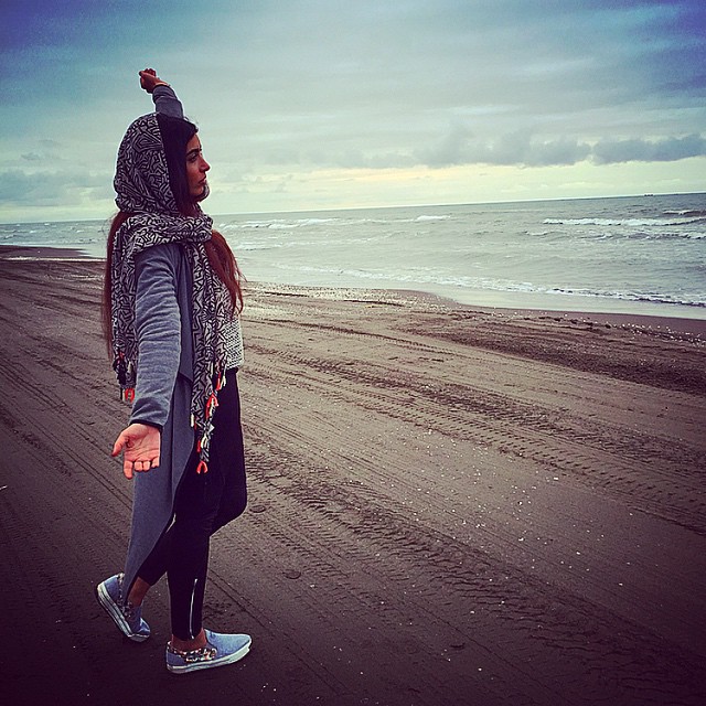 تصویری شخصی از ساناز طاری، بازیگر سینما و تلویزیون