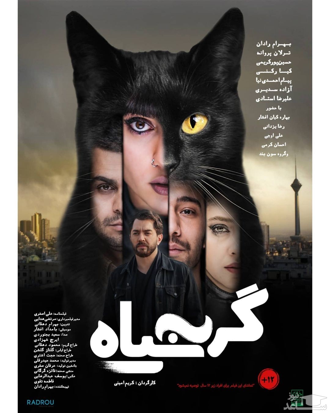  فیلم سینمایی گربه سیاه به کارگردانی کریم امینی