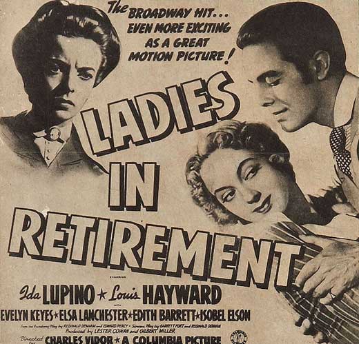  فیلم سینمایی Ladies in Retirement به کارگردانی Charles Vidor