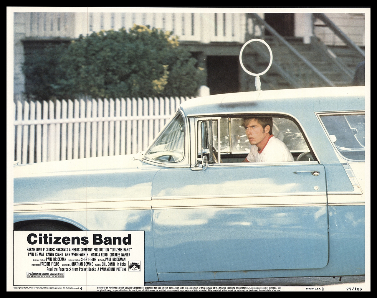 Paul Le Mat در صحنه فیلم سینمایی Citizens Band