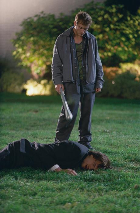 William Lee Scott در صحنه فیلم سینمایی اثر پروانه ای به همراه Ashton Kutcher