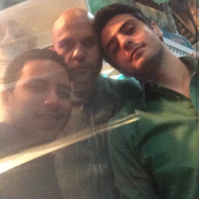 تصویری شخصی از بابک حمیدیان، بازیگر و تهیه کننده سینما و تلویزیون