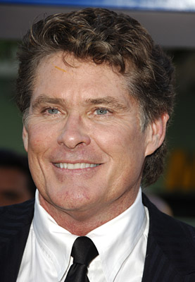 David Hasselhoff در صحنه فیلم سینمایی کلیک