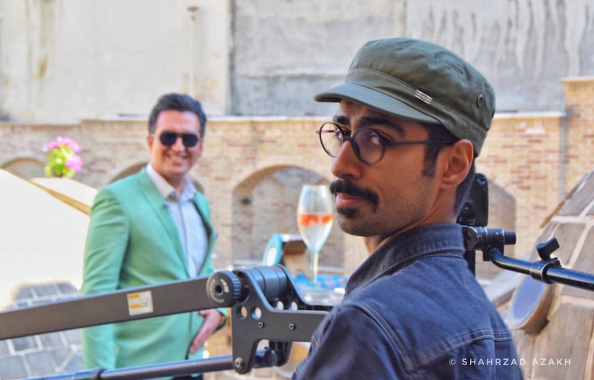 پشت صحنه برنامه تلویزیونی تازه شو به کارگردانی عرفان احتشامی