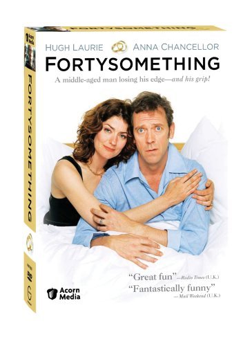 Hugh Laurie در صحنه سریال تلویزیونی Fortysomething به همراه Anna Chancellor