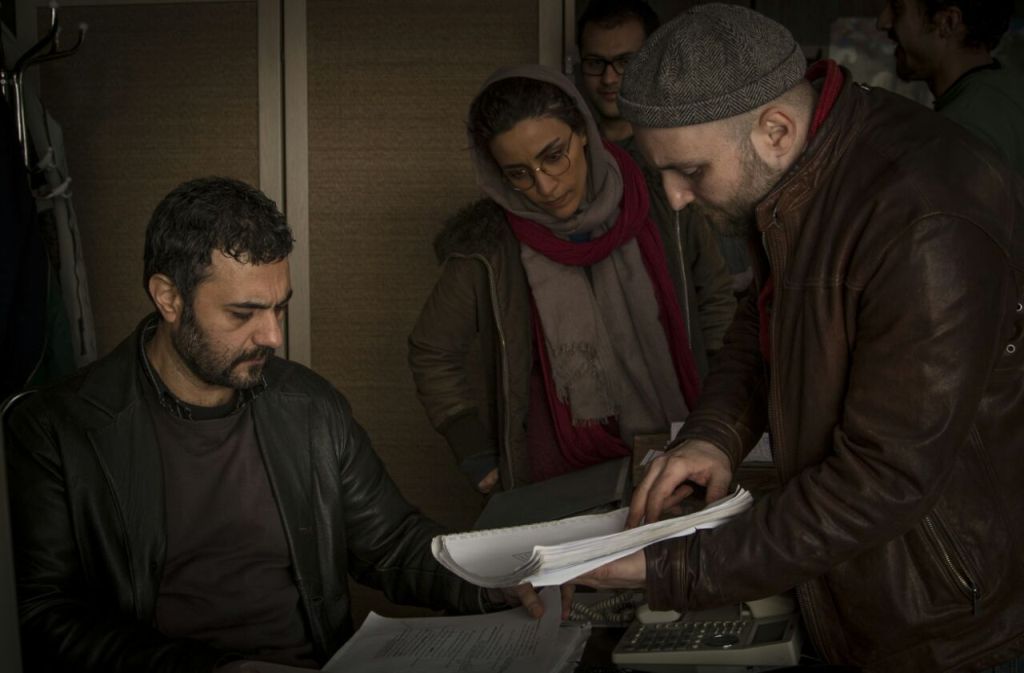 علیرضا ثانی‌فر در پشت صحنه فیلم سینمایی پل خواب