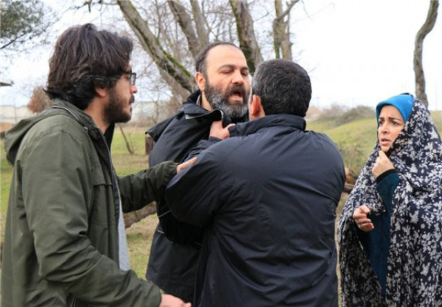 آرش مجیدی در صحنه سریال تلویزیونی زندگی از نو