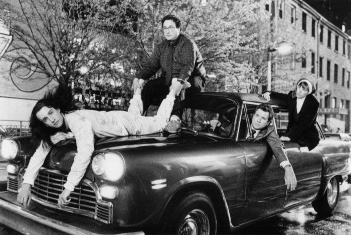 استوارت پانکین در صحنه فیلم سینمایی Second Sight به همراه برانسون پینچوت، Bess Armstrong، John Schuck و John Larroquette