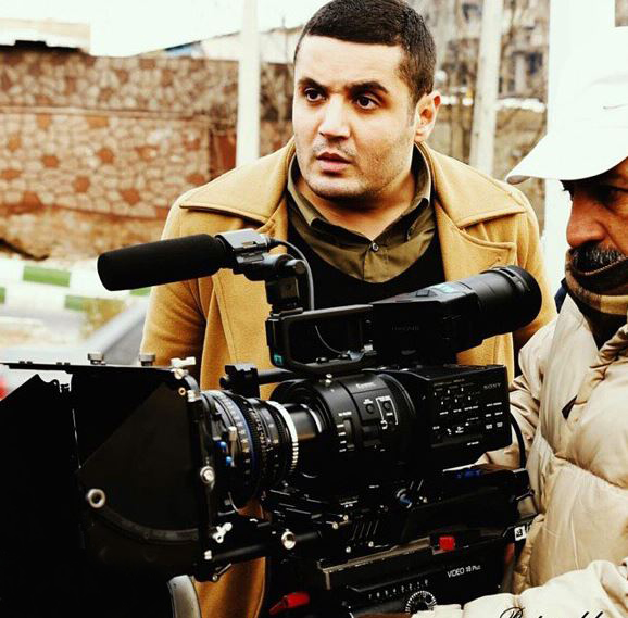 مهران رنج‌بر در پشت صحنه سریال تلویزیونی مهر طوبی
