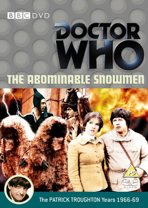 Deborah Watling در صحنه سریال تلویزیونی دکتر هو به همراه Frazer Hines و Patrick Troughton