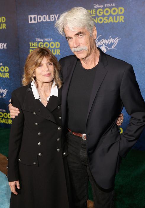 Sam Elliott در صحنه فیلم سینمایی دایناسور خوب به همراه Katharine Ross