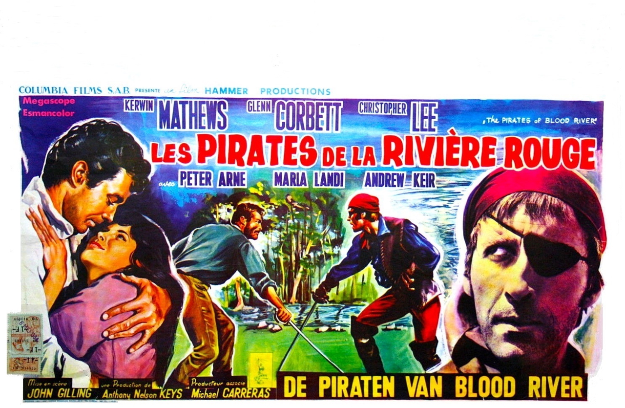  فیلم سینمایی The Pirates of Blood River به کارگردانی John Gilling