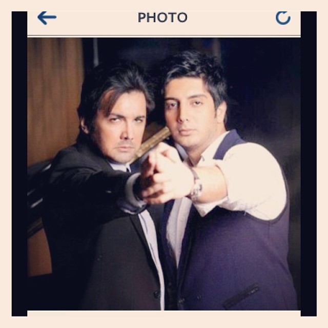 تصویری شخصی از سیدحسام نواب‌صفوی، بازیگر سینما و تلویزیون