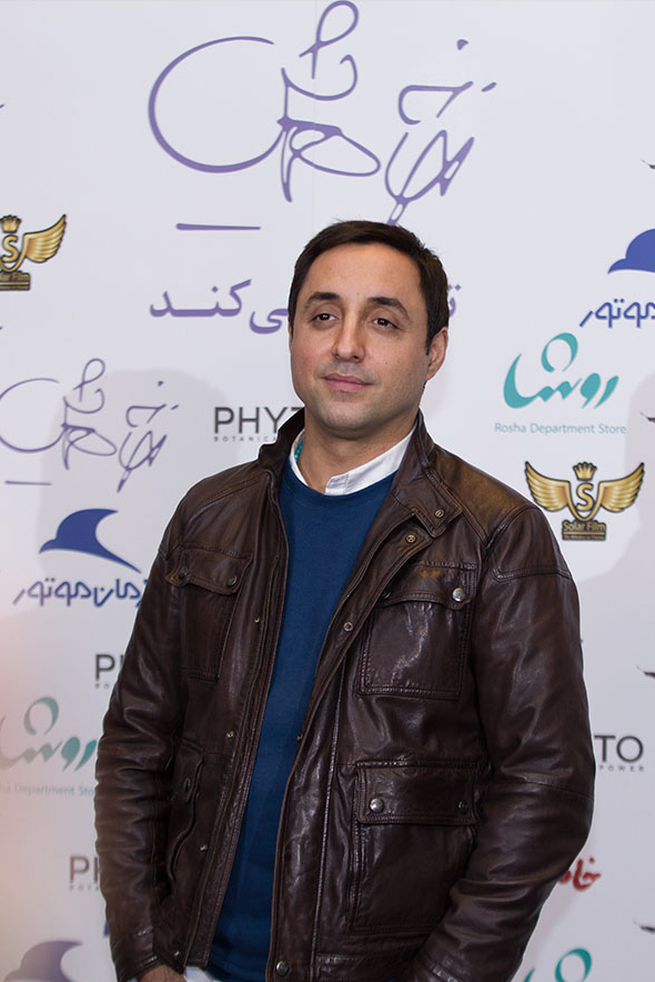 امیرحسین رستمی در اکران افتتاحیه فیلم سینمایی خانه کاغذی