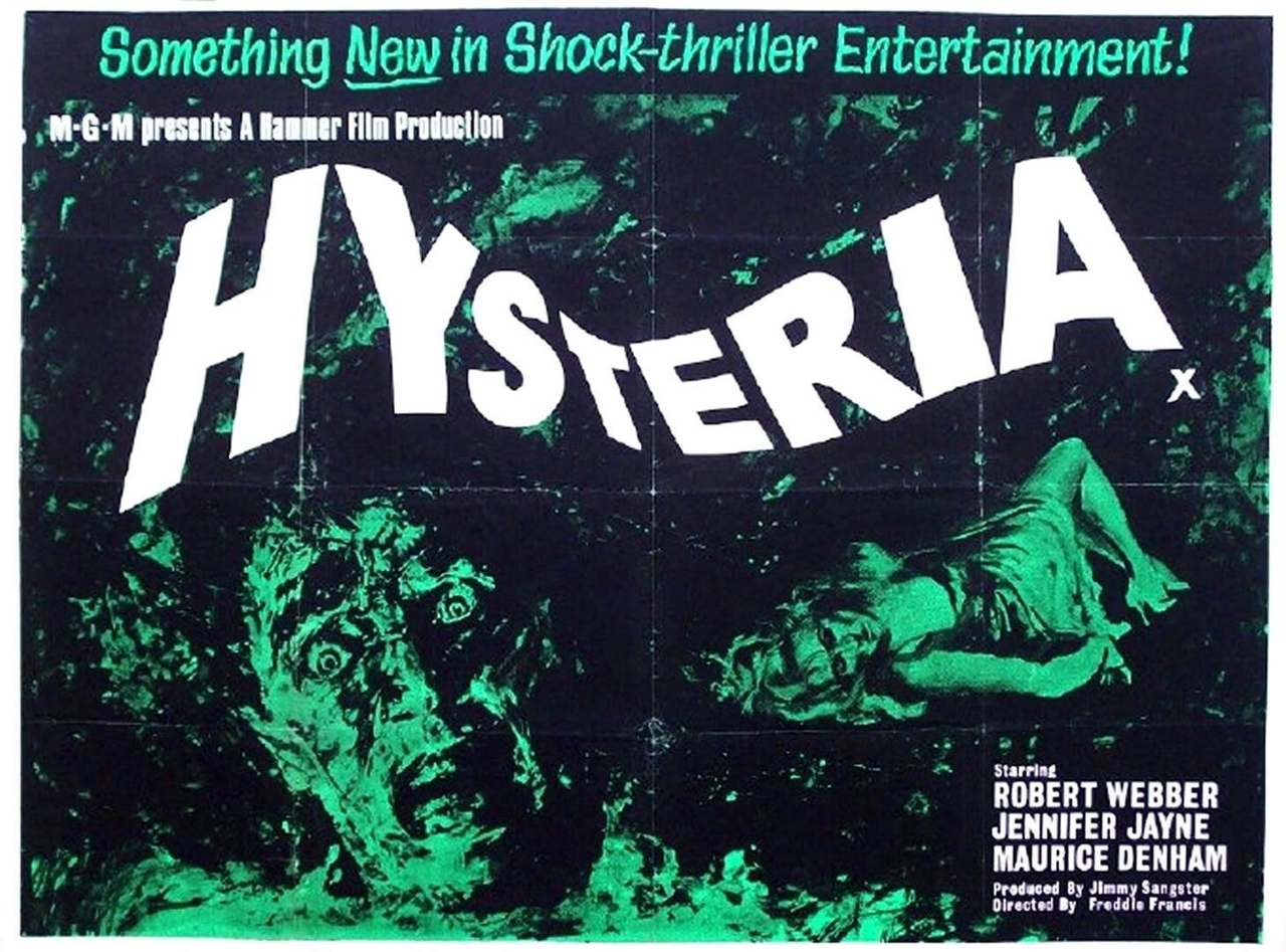  فیلم سینمایی Hysteria به کارگردانی Freddie Francis