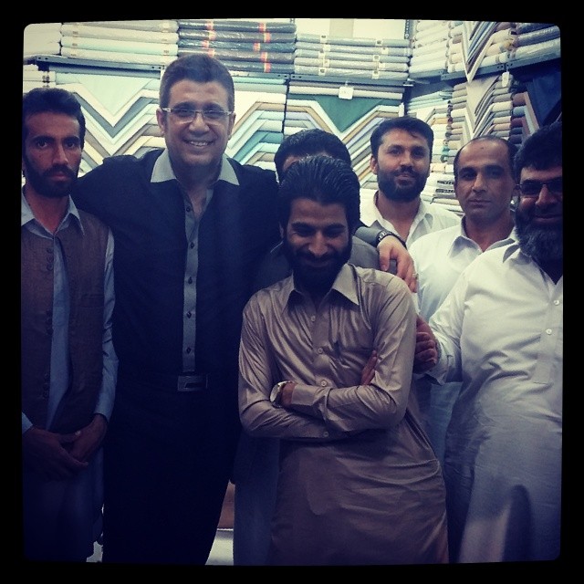 تصویری شخصی از رضا رشیدپور، بازیگر و مجری سینما و تلویزیون