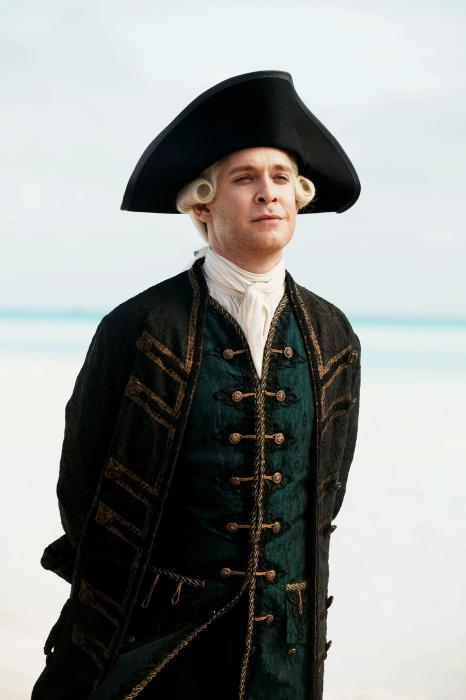 Tom Hollander در صحنه فیلم سینمایی دزدان دریایی کارائیب: پایان جهان