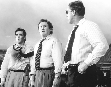 John Roselius در صحنه فیلم سینمایی هواپیمای محکومین به همراه جان کیوسک و Colm Meaney