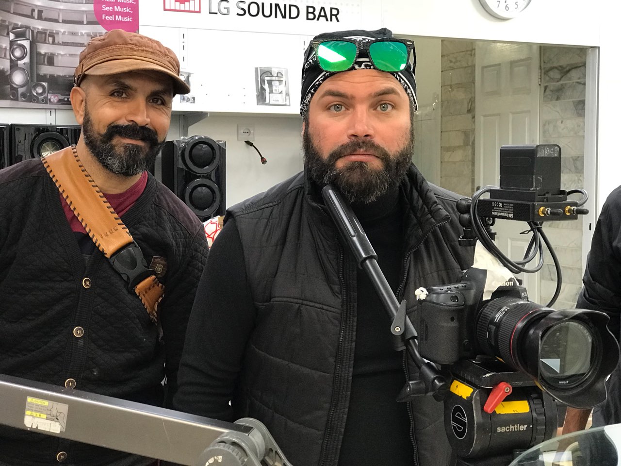 پشت صحنه سریال تلویزیونی مس به کارگردانی عبدالرضا صادقی جهانی