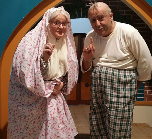 پشت صحنه سریال تلویزیونی محله گل و بلبل به کارگردانی احمد درویش علیپور