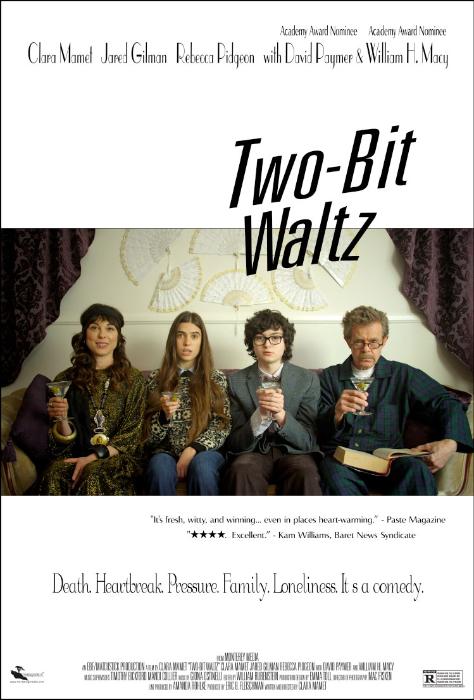 Clara Mamet در صحنه فیلم سینمایی Two-Bit Waltz به همراه Jared Gilman، ویلیام اچ میسی و Rebecca Pidgeon