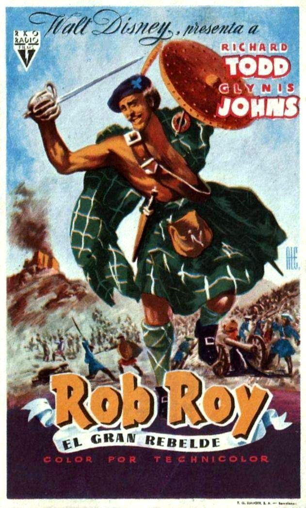  فیلم سینمایی Rob Roy: The Highland Rogue با حضور Richard Todd