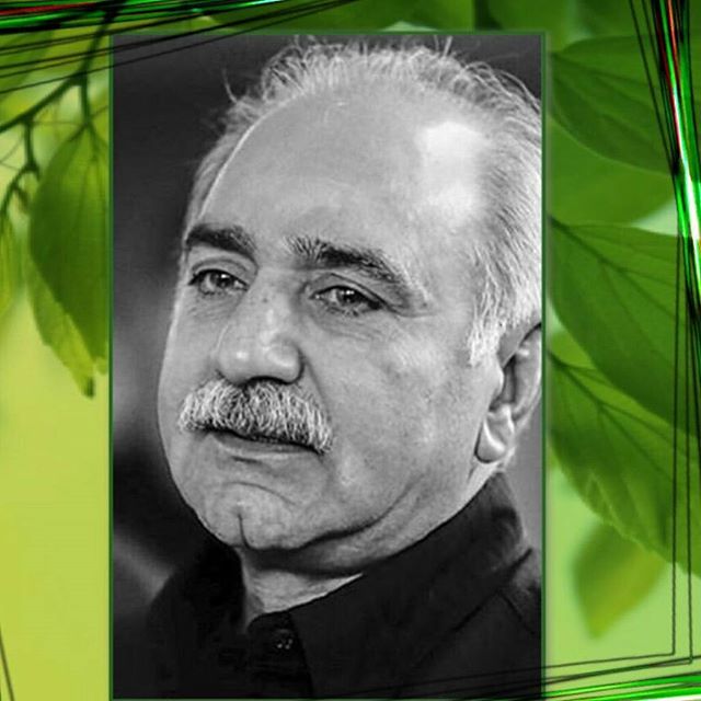 تصویری از پرویز پرستویی، بازیگر و تهیه کننده سینما و تلویزیون در حال بازیگری سر صحنه یکی از آثارش