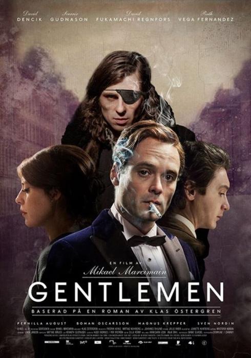 Sverrir Gudnason در صحنه فیلم سینمایی Gentlemen به همراه Ruth Vega Fernandez، David Fukamachi Regnfors و David Dencik