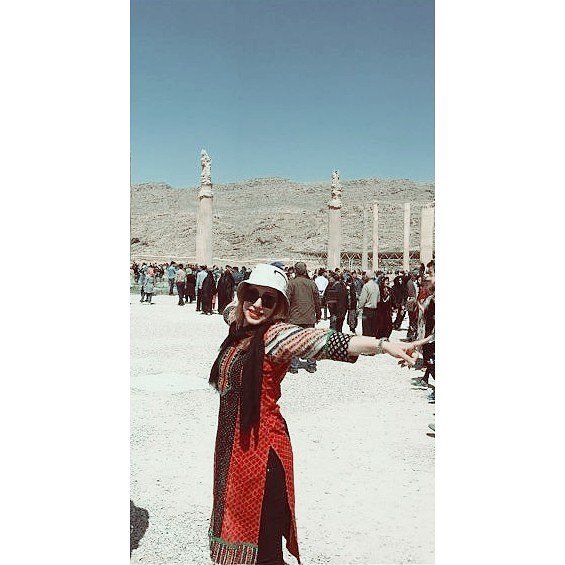 تصویری شخصی از نسیم ادبی، بازیگر و مهمان سینما و تلویزیون