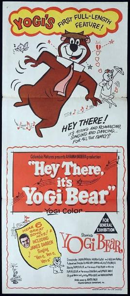  فیلم سینمایی Hey There, It's Yogi Bear به کارگردانی Joseph Barbera و William Hanna