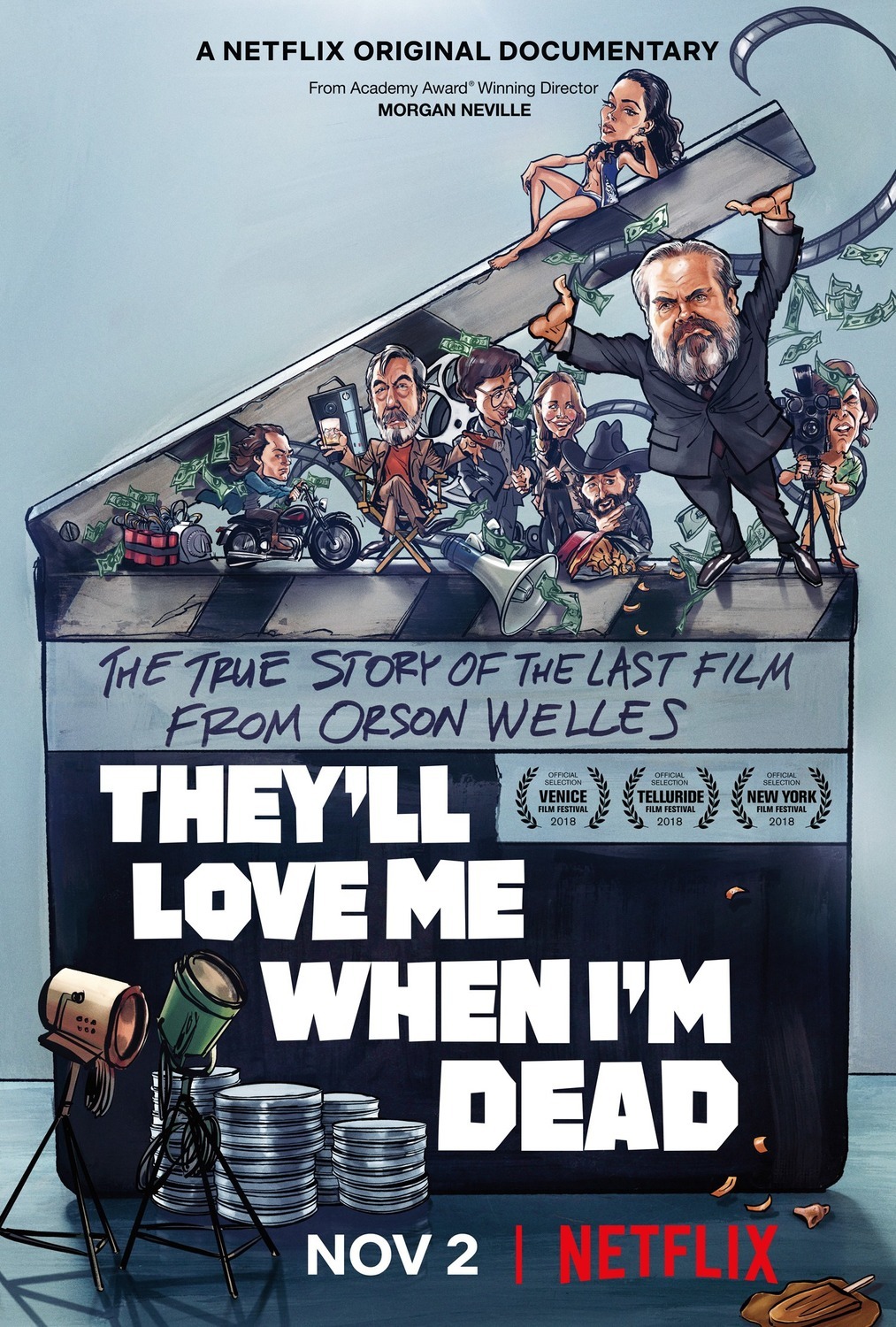  فیلم سینمایی They'll Love Me When I'm Dead به کارگردانی Morgan Neville