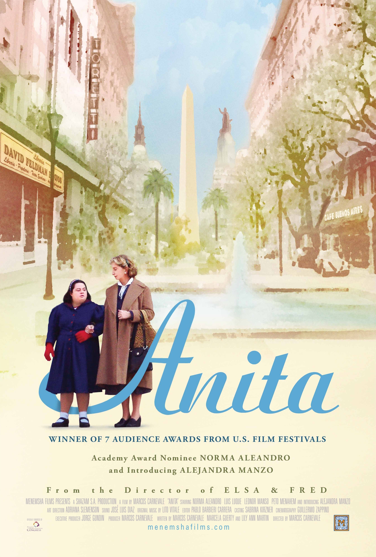  فیلم سینمایی Anita به کارگردانی Marcos Carnevale