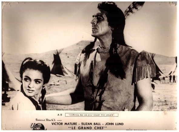  فیلم سینمایی Chief Crazy Horse با حضور Victor Mature و Suzan Ball