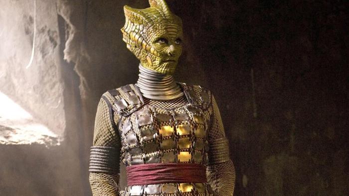 Neve McIntosh در صحنه سریال تلویزیونی Doctor Who