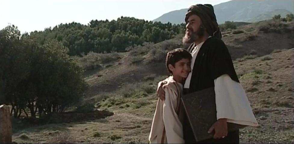 خسرو شکیبایی در صحنه سریال تلویزیونی شیخ بهایی