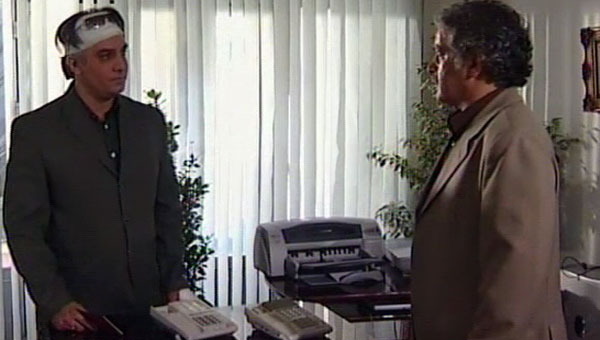 ایرج نوذری در صحنه سریال تلویزیونی ریحانه