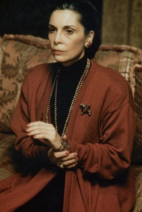 تالیا شایر در صحنه فیلم سینمایی پدرخوانده: قسمت سوم