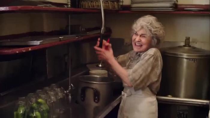 Lynn Cohen در صحنه فیلم سینمایی The Pickle Recipe